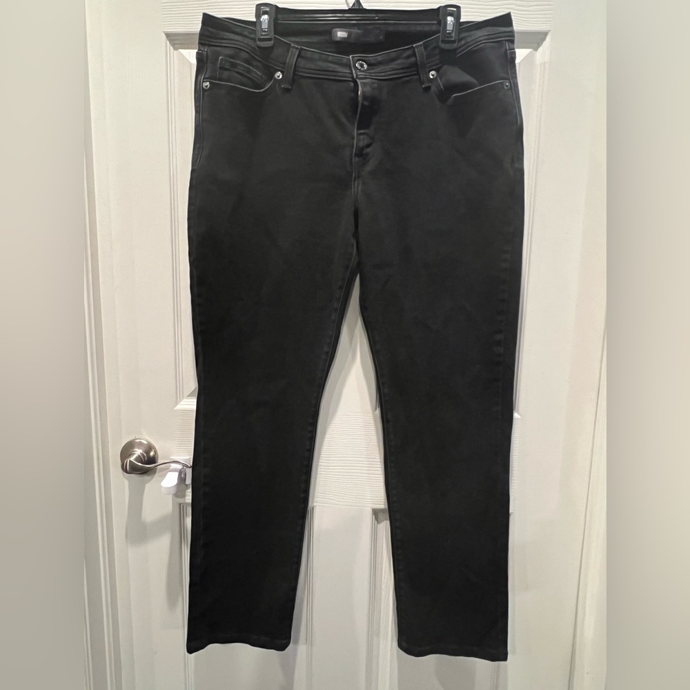 529™ CURVY SKINNY black jeans size 16